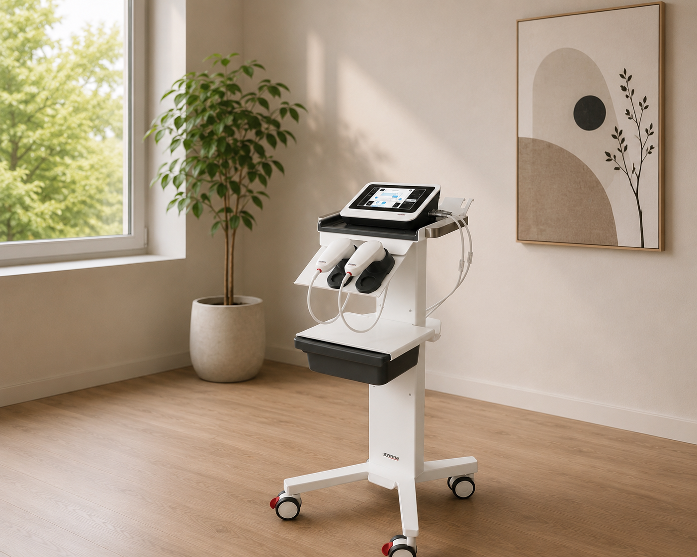 ultrasound compact for treating stress fractures with LIPUS