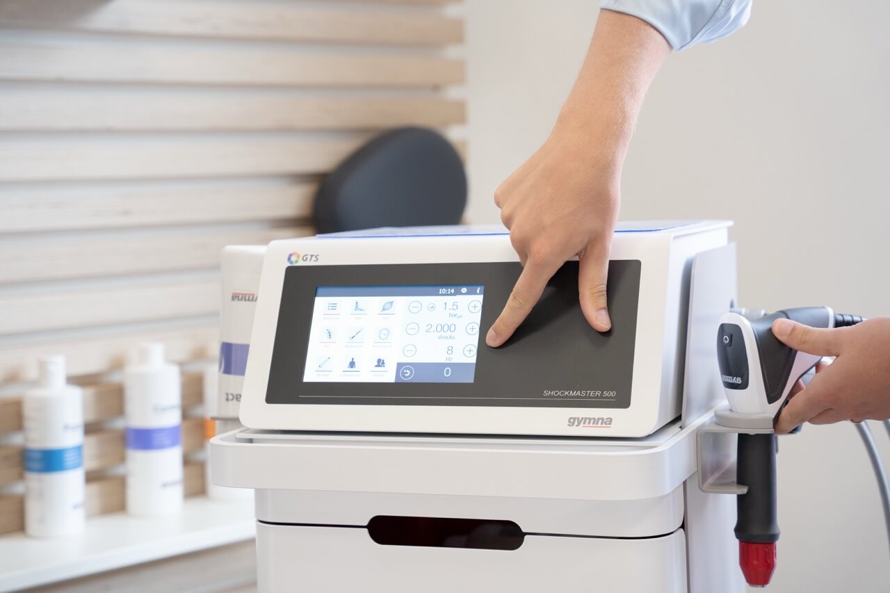 Gymna shockwave therapy protocols software