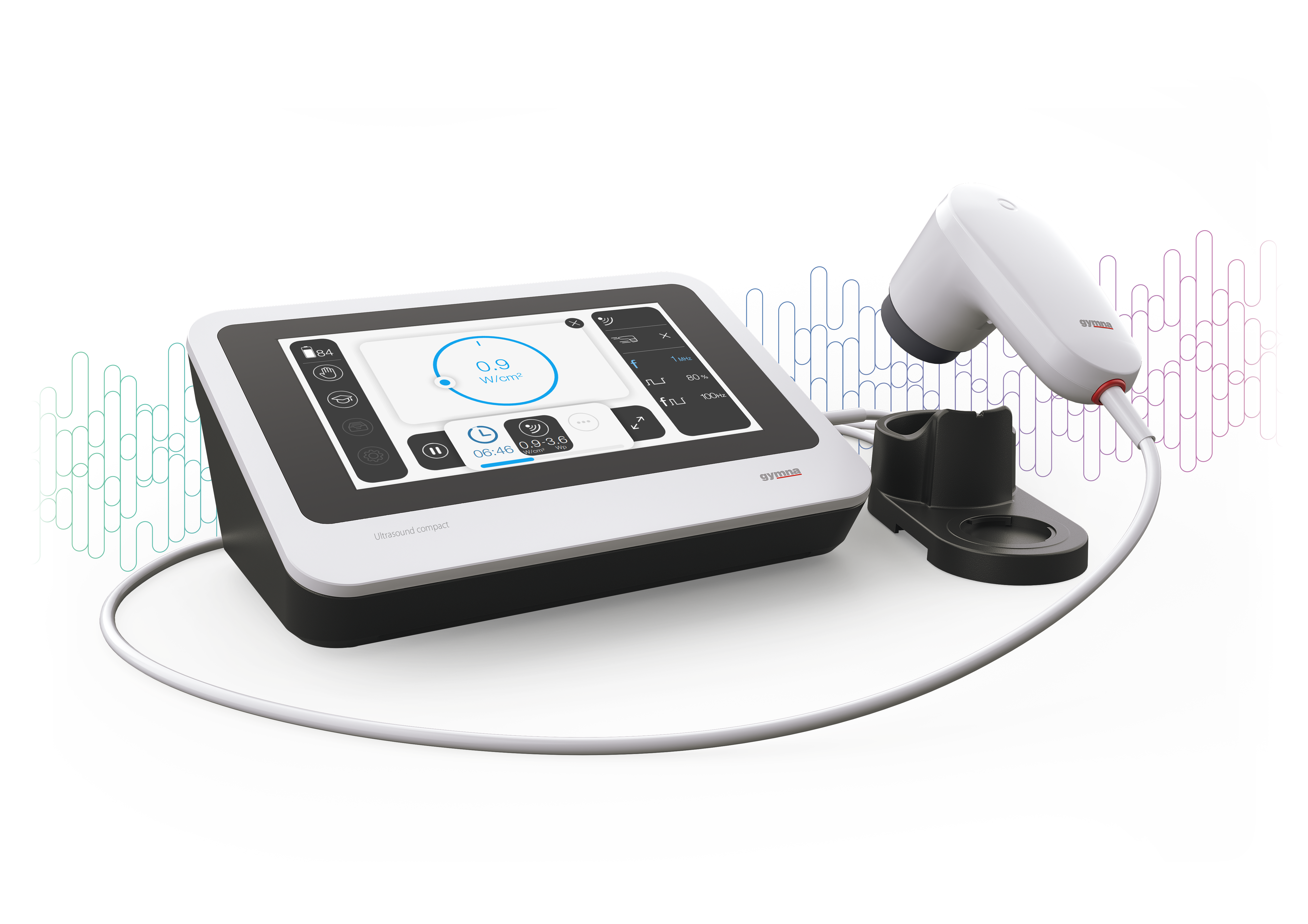LIPUS treating stress fractures with gymna ultrasound compact