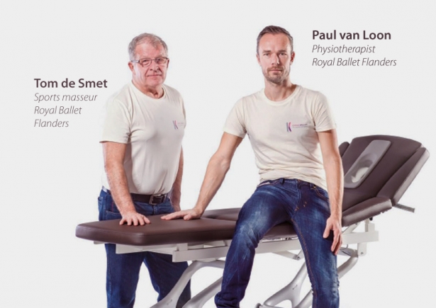 Partnerships of gymna on a gymna treatment table